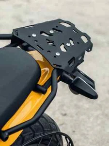 Portaequipajes con Placa MS Negro Compatible para RE Guerrilla 450 - Imagen 1 de 6