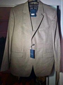 Aquascutum Men's Pure Wool Suit UK 46R 2 Piece - Picture 1 of 9
