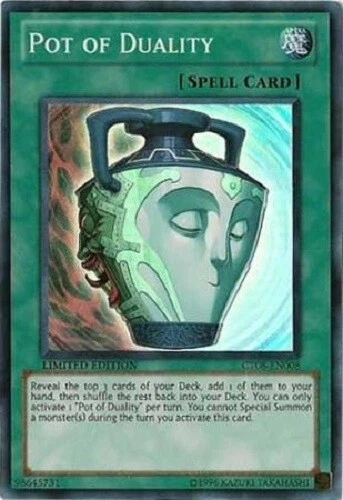 Pot of Duality - CT08-EN008 - Super Rare - Limited Edition - Yugioh - Image 1 of 1