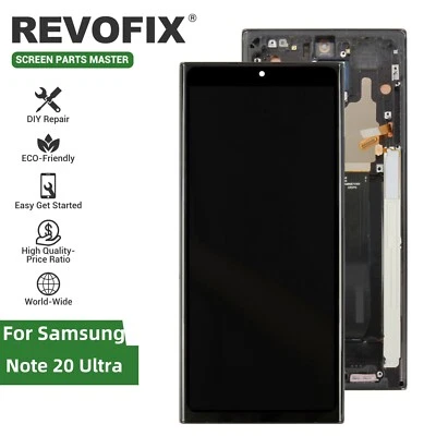 REVOFIX Top Quality Samsung Note 20 Ultra Screen Replacement Touch Display Digitizer
