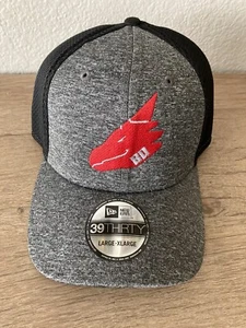Bad Dragon Truckermütze Neu!! Lg/XL grau und schwarz mit rotem Logo New Era 39thirty - Bild 1 von 5