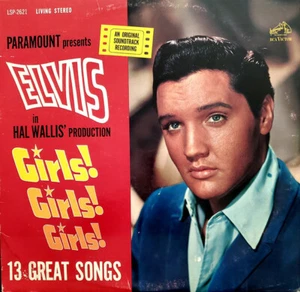 ELVIS PRESLEY Girls! Girls! Girls! LP LSP-2621 VG++ CANADA - Picture 1 of 2