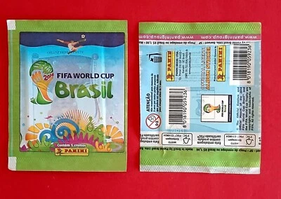 PANINI SEALED PACK WORLD CUP BRASIL 2014 Contém 5 cromos" pochette bustina sobre - Imagen 1 de 3