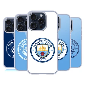 MANCHESTER CITY MAN CITY FC BADGE ÉTUI COQUE EN GEL POUR APPLE iPHONE TÉLÉPHONES - Photo 1 sur 17