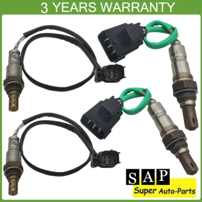 Juego de 4 sensores de oxígeno para Honda Accord 2008-2010 3,5 L transmisión automática. Calif. Foto 1 de 4