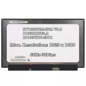 NV133FHM-N6A V8.0 B133HAN05.A LP133WF7-SPB1 LCD Screen Replacement for Lenovo - Picture 1 of 2