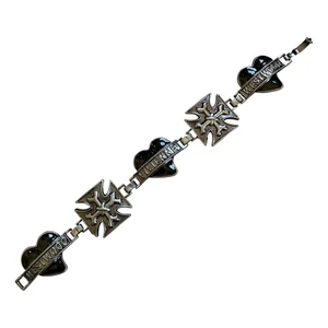 Vivienne Westwood Cross and Hearts Bracelet - Picture 1 of 5