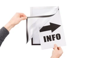 Info-Rahmen »Faisco« doppelseitig, DIN A4, silber - Bild 1 von 2