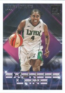 2019 Donruss WNBA Basketball Express Lane #3 Teresa Edwards