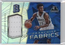 2015-16 Panini Spectra Franchise Fabrics Silver Prizm /49 Andrew Wiggins #25