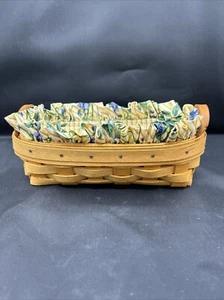 Longaberger Lavendel Buchungskorb KOMBIKORB Liner & Protector EUC - Bild 1 von 4