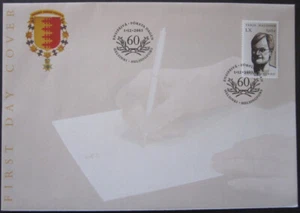 Finland FDC 2003, President, Tarja Halonen, Mint - Picture 1 of 1