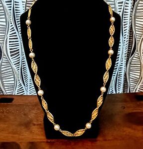 1928 Jewelry 14K Gold Dipped Chain With Faux Suede Necklace 16Adj. 
