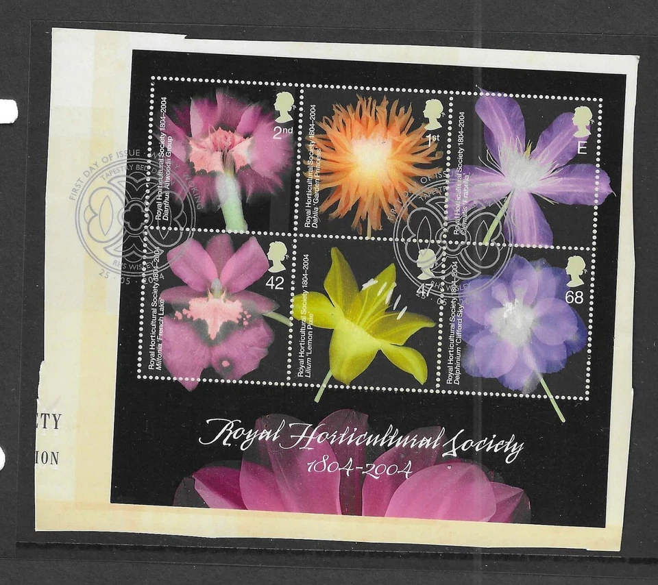 GB - 2004 VFU RHS MS ex FDC on piece  - pre-owned - Image 1 of 1