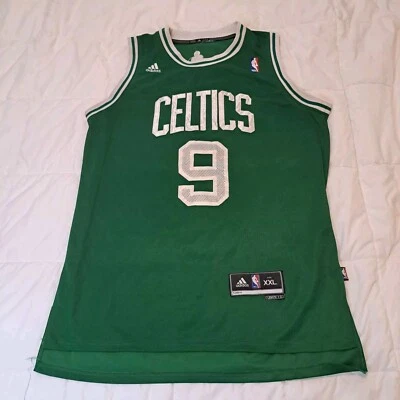 ADIDAS Rajon Rondo 9 NBA Green Boston Celtics Stitched Jersey Size XXL Length +2 - Image 1 of 4