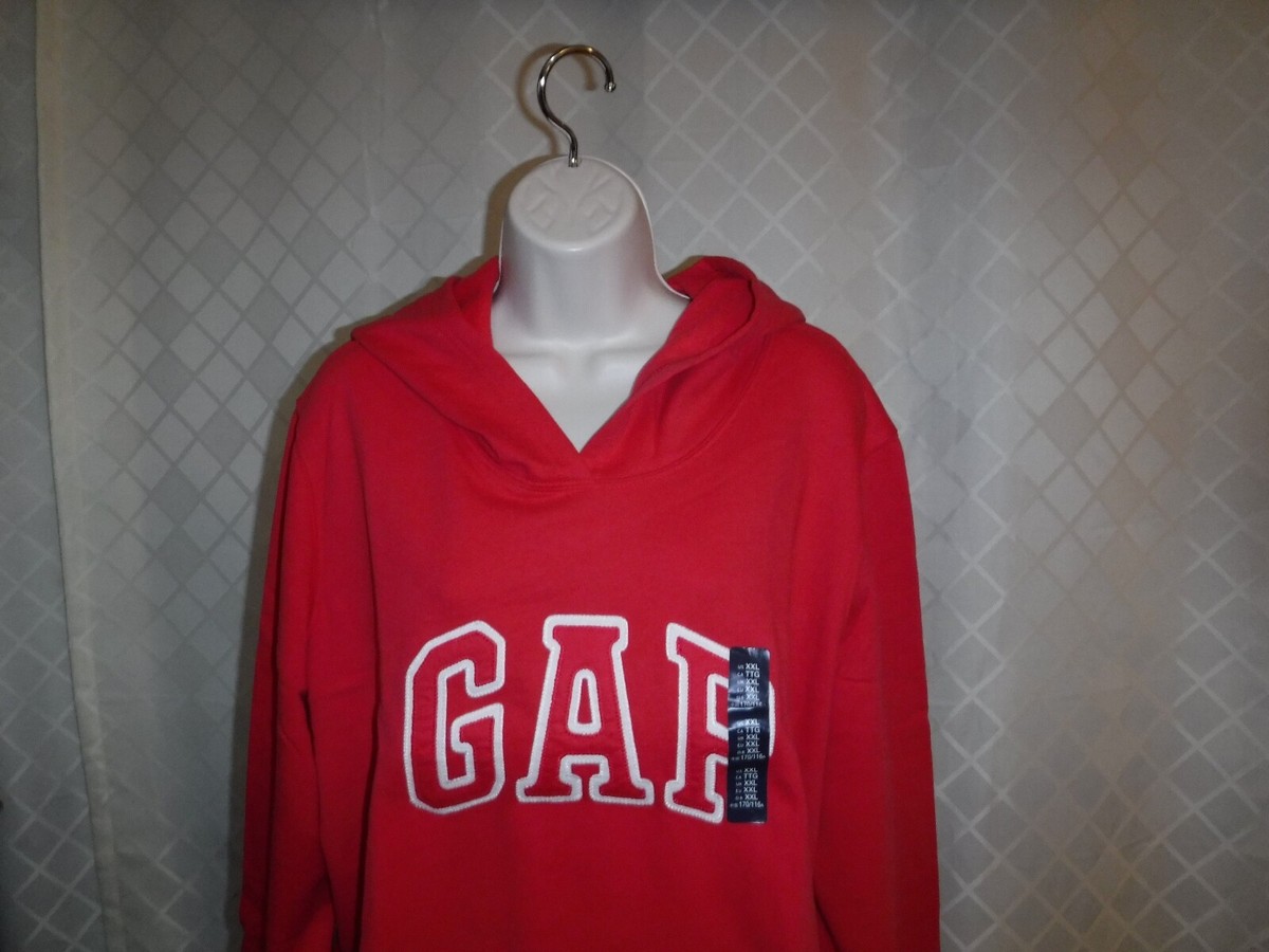 Sudadera Gap Roja Para Mujer Sudadera Con Capucha Gap Vintage Soft