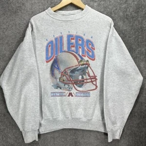Houston Oilers 90s Sweatshirt Football team Central Division S-5XL NH7686 - Picture 1 of 2