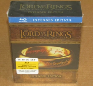 Der Herr der Ringe Film Trilogie Extended Blue Ray DVD neu versiegelt - Bild 1 von 3
