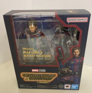 Figura de acción S.H.Figuarts Star-Lord & Rocket Raccoon Guardianes de la Galaxia 3 - Imagen 1 de 14
