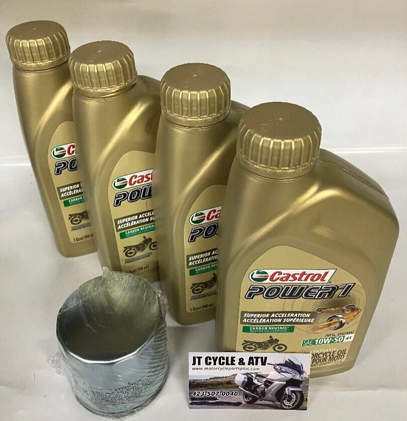 Kit de cambio de aceite para BMW K75 R850 K100 K1100 R1100 1150 1200 totalmente sintético Foto 1 de 1