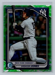 2024 Bowman #BCP-32 Spencer Jones Lunar Glow New York Yankees - Picture 1 of 2