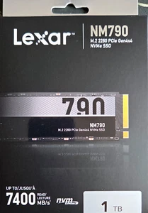 Lexar NM790 1TB M.2 2280 PCIe Gen4 NVMe SSD - Afbeelding 1 van 10