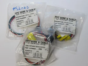 (NEW - Lot of 3) TPC WIRE & CABLE 84500 5W Male Super-Trex Mini Quick Connect - Picture 1 of 2