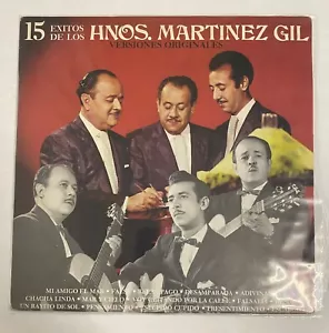 HERMANOS. MARTINEZ GIL -15 EXITOS- 1984 MEXICAN LP, BOLERO - Picture 1 of 4