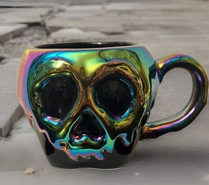 Disney Mug Snow White 'One Bad Apple' Ceramic Iridescent Coffee Halloween 20 Oz* - Picture 1 of 8