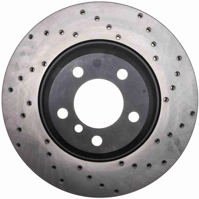 Rotor de freio a disco dianteiro esquerdo para 2002-2008 BMW 745Li, 745i, 750Li, 750i, 760Li - Imagem 1 de 3