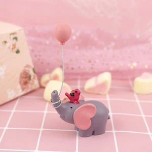Elephant Cake Decoration Birthday Ornaments Baby Shower Decorations - Picture 1 of 12