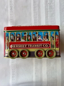Caja de tren de hojalata Hershey Transit Co. de colección. Especialidad Coleccionistas📦 - Imagen 1 de 5