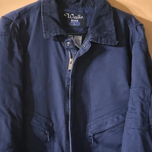 Walls Arbeitskleidung Herren Thermo Overall Größe Large blau Arbeit Mechaniker Hausarbeit    - Bild 1 von 9