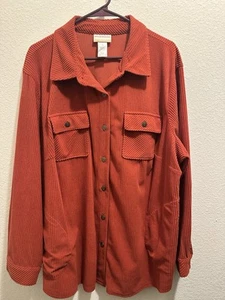 Women’s Alfred Dunner 2XL Shacket - Picture 1 of 4