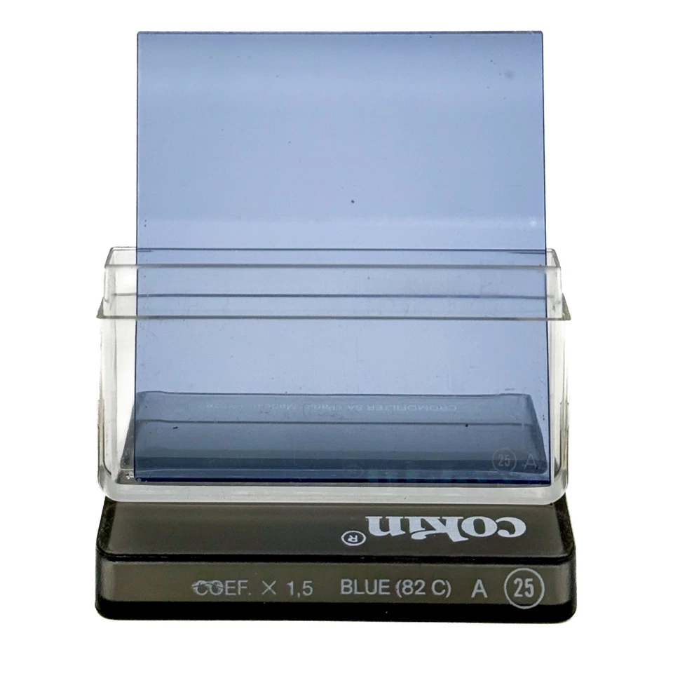 Genuine Cokin A25 Coef. X 1.5 Blue (82 C) Filter - Great used condition - Image 1 of 1