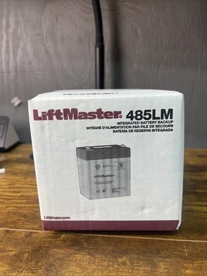 Резервный аккумулятор LiftMaster 485 лм для открывателей гаражных дверей 3840 3850 8360 8550 - Изображение 1 из 4