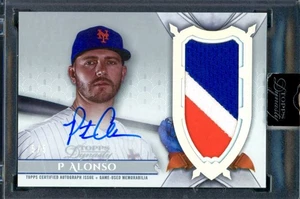 Parche automático reliquia Pete Alonso dinastía Topps 2024/5 New York Mets #DAP-PA8 - Imagen 1 de 2