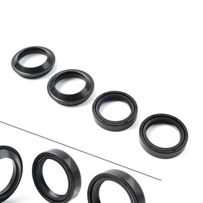 Sellos de aceite antipolvo de horquilla delantera para Suzuki RM125 RM250 1979-1982 KX KDX 250 Foto 1 de 4