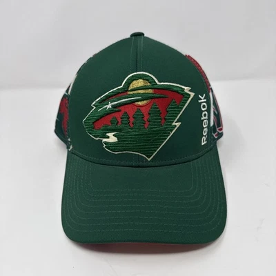 Gorra Reebok Center Ice Minnesota Wild 2015 NHL Playoffs Foto 1 de 4