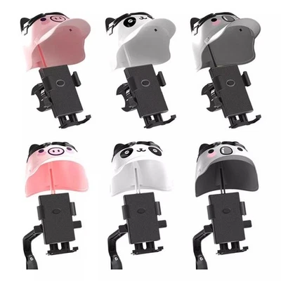 Unique Cartoon Helmet Rider Motorcycle Phone Holder Waterproof & Sunshade - Image 1 of 4