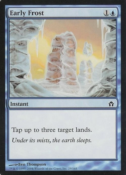 Early Frost -Foil Light Play MTG Fifth Dawn - Image 1 of 1
