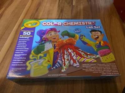 Crayola Color Chemistry Lab Set 50 Experimentos STEM Juguete Edades 7+ Nuevo En Caja Foto 1 de 4