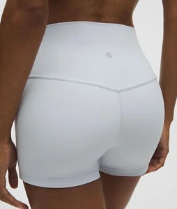 Lululemon Align HIGH RISE SHORTS DOPPELT GEFÜTTERT 4" STÄRKEBLAU MEHRERE GRÖSSEN NEU OHNE ETIKETT - Bild 1 von 5