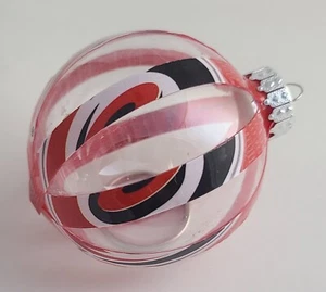 Carolina Hurricanes NHL Eishockey Kunststoff Weihnachtskugel Baumschmuck - Bild 1 von 3