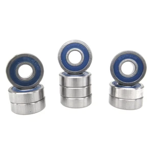 TRB RC 6x16x5 mm Präzisionskugellager ABEC 3 blaue Gummidichtungen (10) - Bild 1 von 3