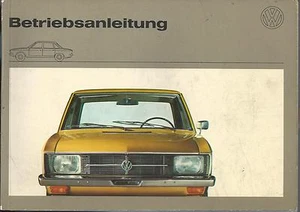 VW  K70  Betriebsanleitung  1970 Bedienungsanleitung   Handbuch  Bordbuch  BA - Picture 1 of 2