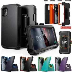For Samsung Galaxy A51 A71 A21S Armor Case Cover+Belt Clip Fit Otterbox Defender - Photo 1 sur 23