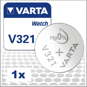 Varta V321 / SR616SW Watch Uhrenbatterien SR65 V 321 Batterien Knopfzellen - Bild 1 von 1