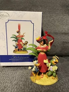 Saludos Amigos Donald Duck Limited Edition Sketchbook Ornament Jose Carioca LE - Picture 1 of 8