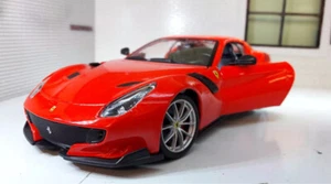 Ferrari F12 tdf Berlinetta Red 1:24 Scale Diecast Detailed Model Burago 2017 - Picture 1 of 7